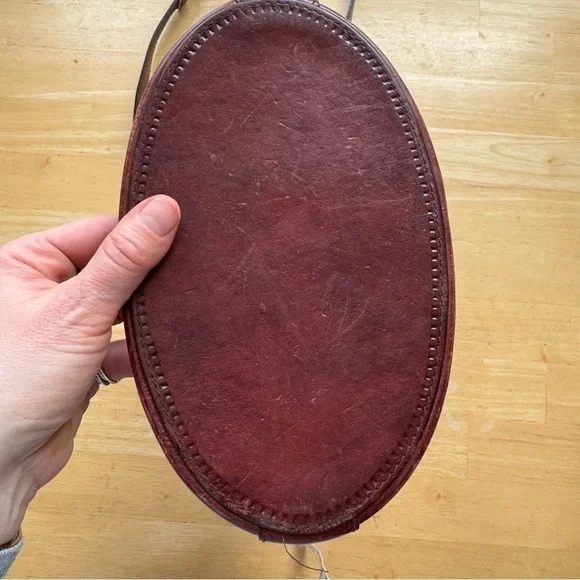 Vintage Barantani Italian Leather Crossbody Bag - Picture 5 of 16